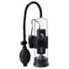 Pump Worx Succionador Vibrador para Principiantes | Negro | Ondas de Presión y Vibración Suave | Ideal para Iniciarse