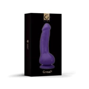 Greal Vibrador de Clítoris y Punto G - Potente y Silencioso - Color Violeta