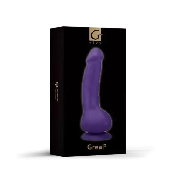 Greal Vibrador de Clítoris y Punto G - Potente y Silencioso - Color Violeta