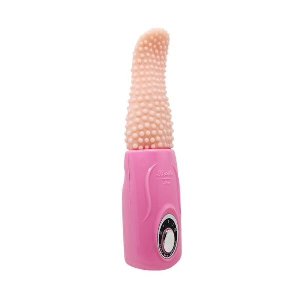 vibrador bala 3 funciones forma de lengua silicona