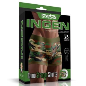 Calzoncillo Strap-on Corto Talla 38"-42"  | Ajuste Seguro y Cómodo