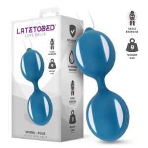 Misha – Bolas Kegel Dobles con Peso Interno Oscilante | Tonificación Íntima con Placer Activo