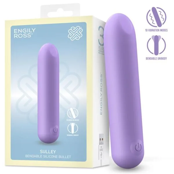 Sulley Bala Vibradora de Silicona Líquida Unibody Flexible USB | Estimulación Compacta y Placer Personalizado