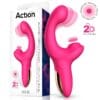 Volse Vibrador Triple Función - Finger, Pulsación y Tapping - Estimulación Variada y Potente