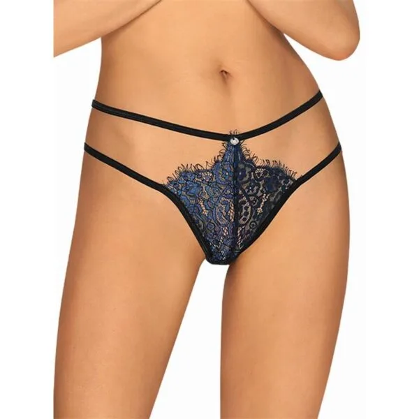Yassmyne Tanga de Encaje Floral - Diseño Elegante y Cómodo - Lencería Femenina