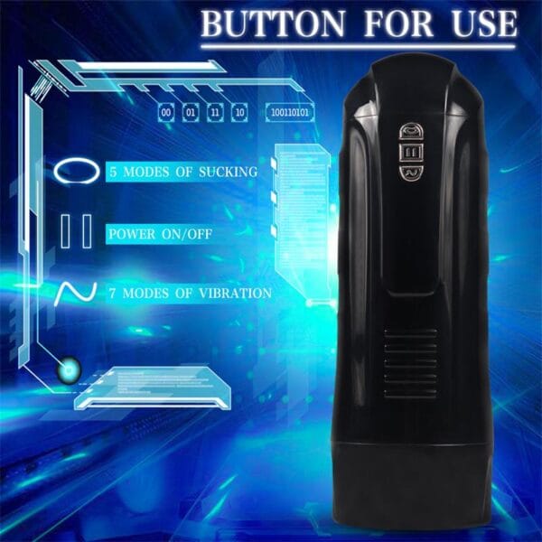 Truda Masturbador Automático con Vibración y Succión Vagina | Estimulación Avanzada y Placer Total