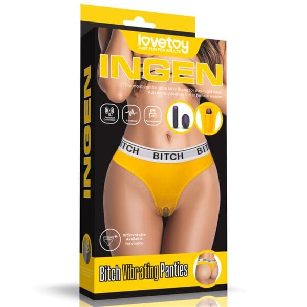 Braguita Abierta con Bala Vibradora y Control Remoto - Talla M - Lencería Erótica con Estimulación Discreta