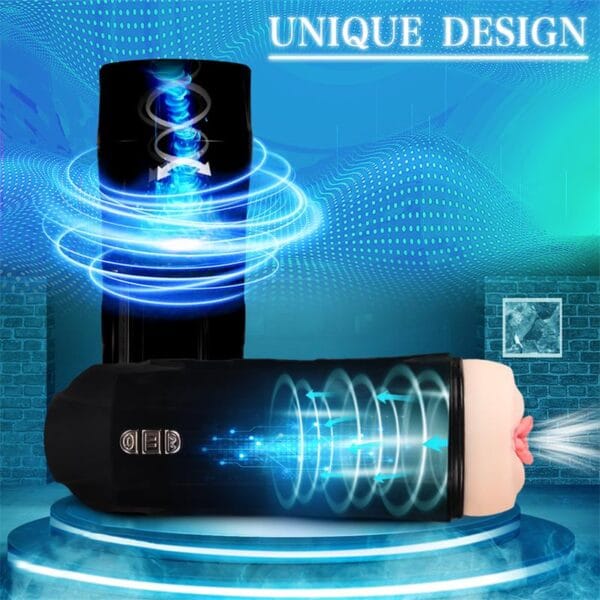 Truda Masturbador Automático con Vibración y Succión Vagina | Estimulación Avanzada y Placer Total