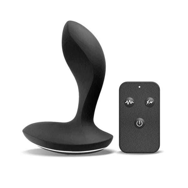 Masajeador Prostático con Electro Shock y Vibración | Control Remoto para Estimulación Avanzada
