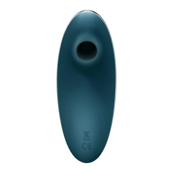 Satisfyer Vulva Lover 1 - Succionador de Clítoris con Vibración - Tecnología de Onda de Presión - Color Azul