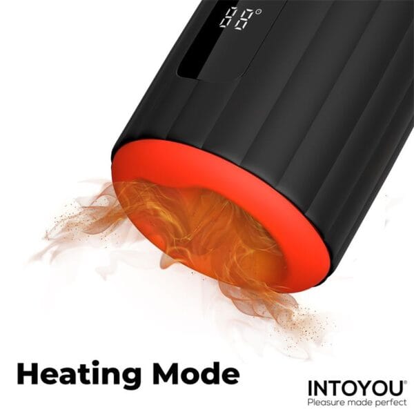 Masturbador Avanzado con Vibración, Calor y Pantalla Digital | Tecnología de Placer Personalizado