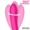 Lanty Vibrador para Parejas con Oscilación 360º y Control Remoto Inalámbrico - Placer Compartido y Rotatorio
