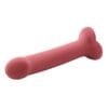 Dildo Bouncy de Silicona Líquida Hiper Flexible - 19 cm (7.5 Pulgadas) Talla L - Color Burdeos