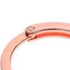 Esposas Oro Rosa con Llaves Calavera | BDSM Elegantes y Seguras | Diseño Único | Juego Erótico para Adultos