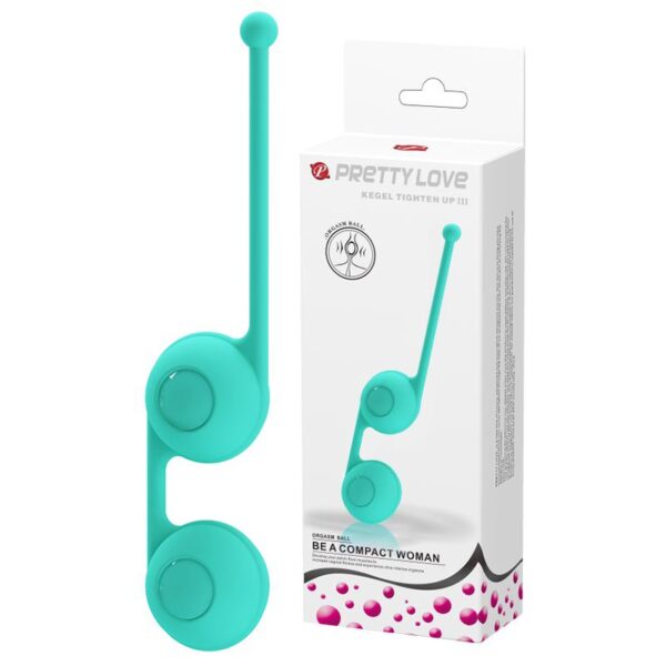 Bolas Kegel Tighten Up III Azul CL50 | Fortalece el Suelo Pélvico con Estilo y Eficacia