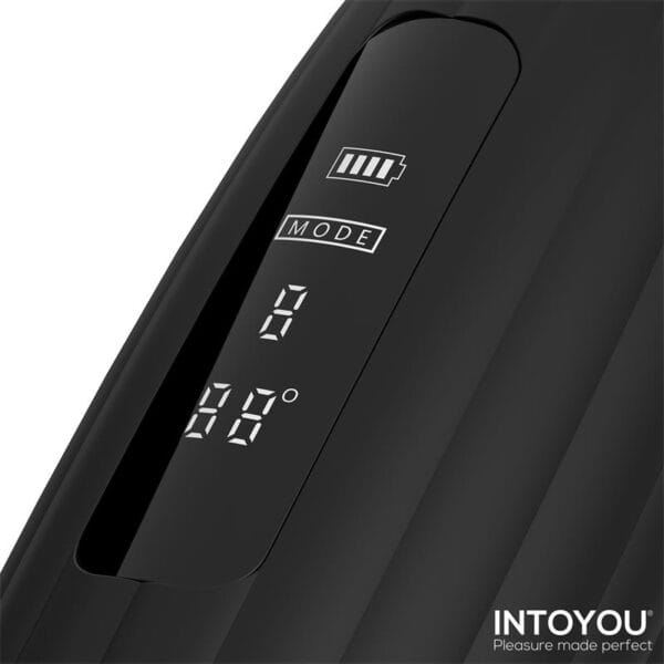 Masturbador Avanzado con Vibración, Calor y Pantalla Digital | Tecnología de Placer Personalizado