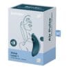 Satisfyer Vulva Lover 1 - Succionador de Clítoris con Vibración - Tecnología de Onda de Presión - Color Azul