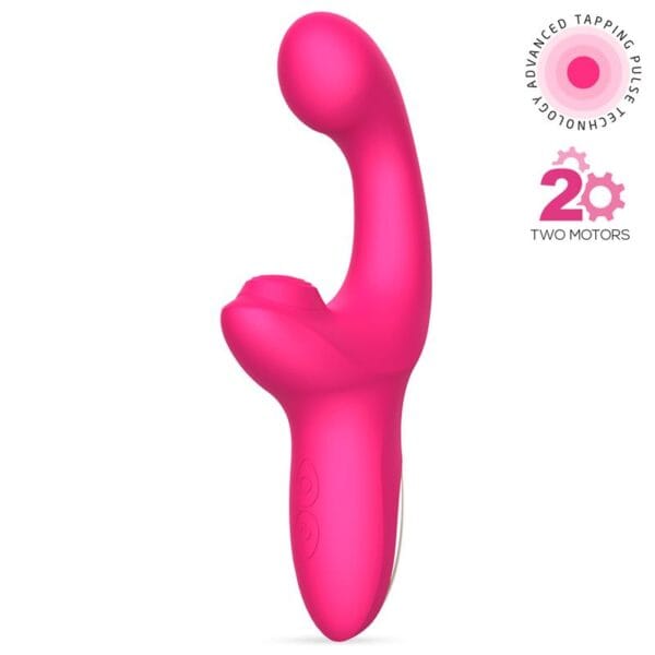 Volse Vibrador Triple Función - Finger, Pulsación y Tapping - Estimulación Variada y Potente